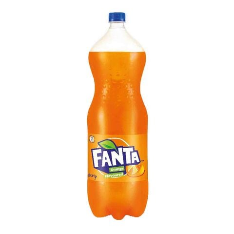 Fanta Orange Flavoured Carbonated Soft Drink 2.25L