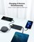 VRURC Power Bank 10000mAh With Built In Cables, USB C slim Portable Charger 4 Output &amp; 2 Input LED Display External Battery Pack Chargers Compatible With iPhone, Samsung Cell Phones
