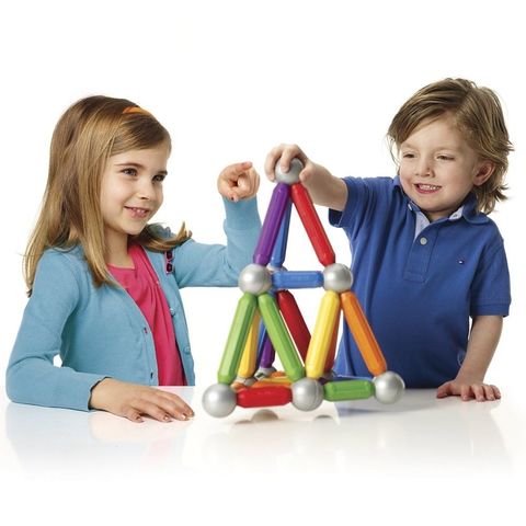 Smartmax - Starter Set (23 Pcs) A Magnetic Discovery Building Set Featuring Safe, Extra-Strong, Oversized Building Pieces For Ages 1+