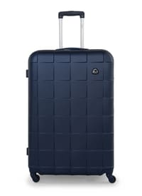 Senator Hardside Large Check-in Size 82 Centimeter (32 Inch) 4 Wheel Spinner Luggage Trolley in Navy Blue Color A207-32_BLU