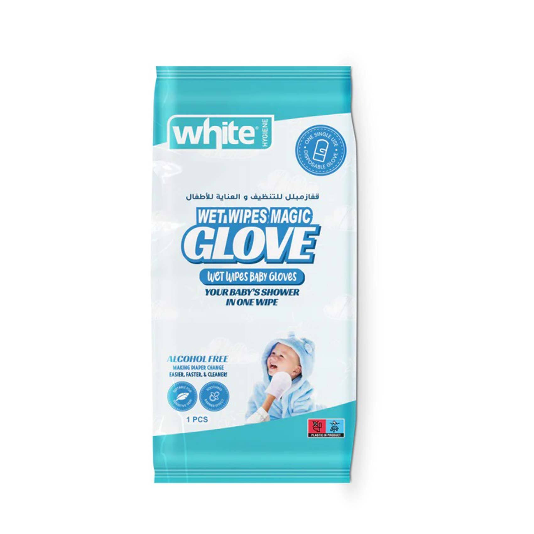 White on sale baby gloves