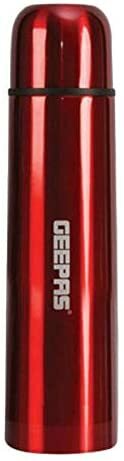 اشتري Geepas Stainless Steel Gvf5242 Thermos Flask, Red في الامارات