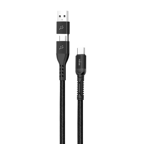 Trands 2 in 1 18W Type-C to Type-C and USB Cable TR-CA890