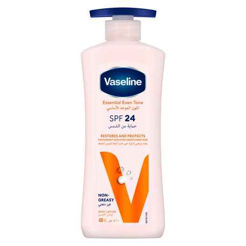 Vaseline Essential Even Tone Body Lotion SPF 24 400ml