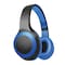 Promate Bluetooth Headphone, Over-Ear Deep Bass Wired/Wireless Headphone with Long Paytime, Hi-Fi Sound, Built-In Mic, On-Ear Controls, Soft Earpads, MicroSD Card Slot and AUX Port, LaBoca Blue