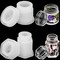 Generic Wide Cuboid Bottle Resin Mold, Storage Box Bottle Container With Bottle Cap Silicone Epoxy Molds And 100Ml Silicone Measuring Cup For Diy Crafts Jewelry Making, Sealed Jar