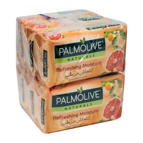 Palmolive refreshing moisture citrus &amp; cream soap 170 g x 6 pieces