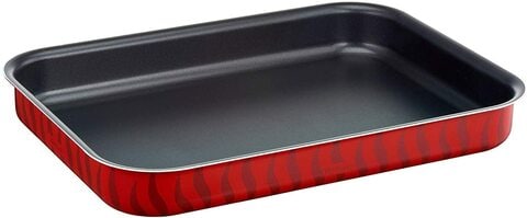 Buy Tefal Les Specilistes Rectangular Roaster, 41X29 Cm - J1324982 in Saudi Arabia