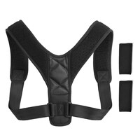 Generic-Posture Corrector with Shoulder Pads Men Women Adjustable Back Trainer Shoulder Straps Back Brace Support