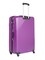 Senator Hard Case Large Luggage Trolley Suitcase for Unisex ABS Lightweight Travel Bag with 4 Spinner Wheels KH120 Purple