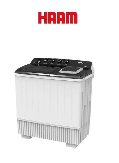 Haam Twin Tub Washing Machine, 18kg, HWM18000-23X (Installation Not Included)