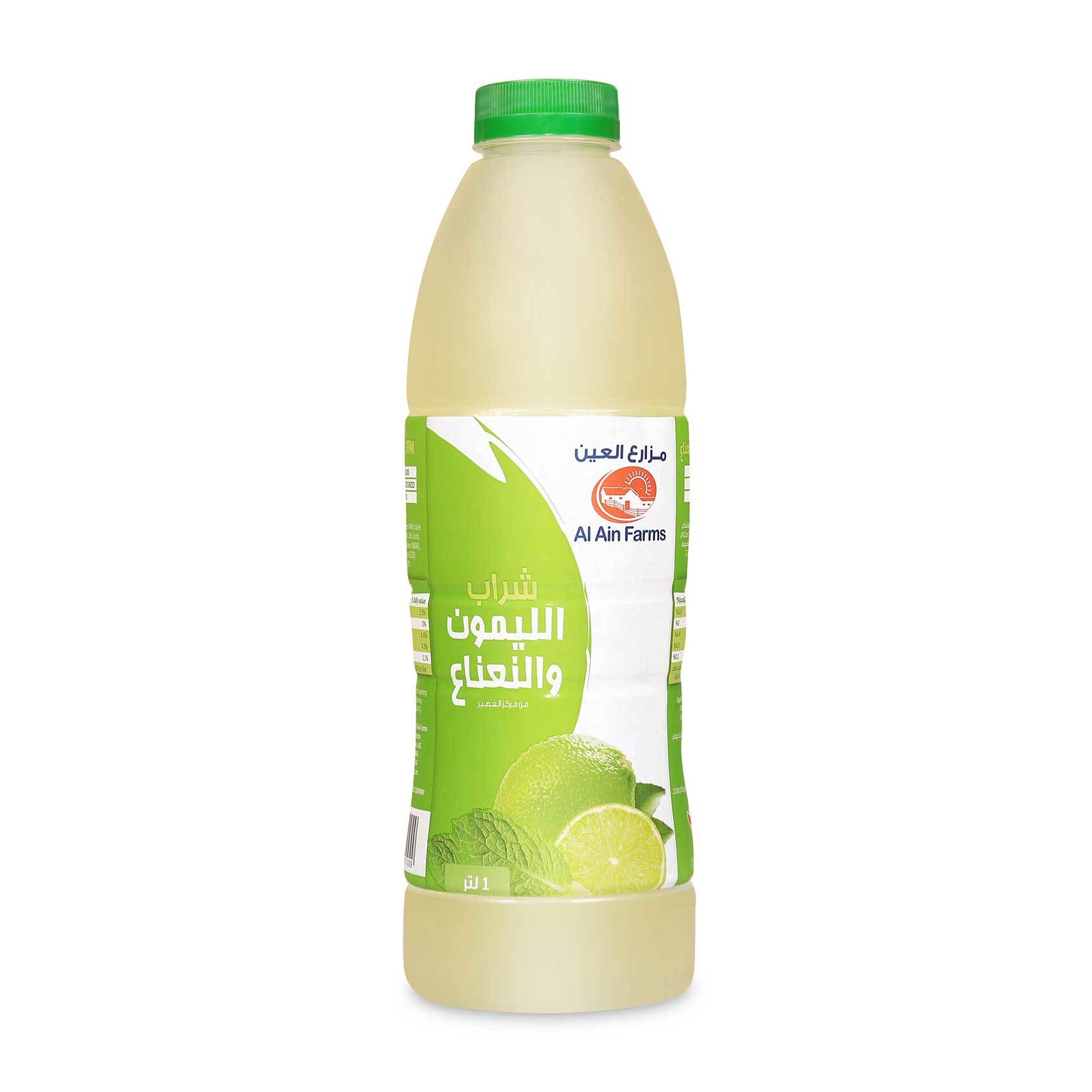 Buy Al Ain Fresh Lemon Mint Drink 1L Online Shop Beverages on