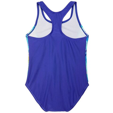 Speedo Swimsuit,blue (royal blue splice),Size 10