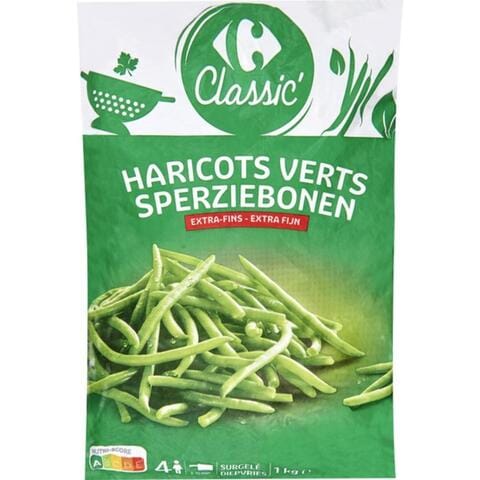 Carrefour Green Beans Extra Fine 1kg