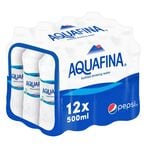 Buy Aquafina Bottled Drinking Water, 500ml x 12 in Saudi Arabia