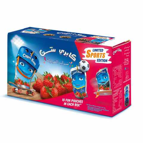 Capri-Sun Strawberry Juice Drink 200ml x Pack of 10 price in UAE, Carrefour UAE