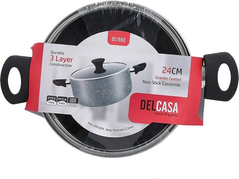  Beka Medusa 24cm Casserole + Glass lid: Home & Kitchen