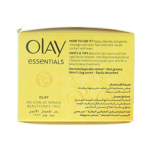 Olay essentials complete normal &amp; dry &amp; combo skin night cream 50 ml