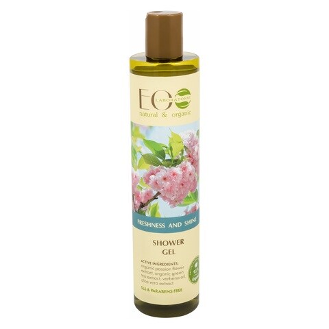 اشتري EO Laboratorie Natural  Organic Freshness And Shine Shower Gel Gold 350ml في الامارات