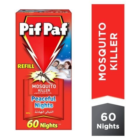 Pif Paf Peaceful Nights Liquid Mosquito Killer Refill 45ml