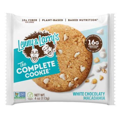 Lenny &amp; Larry&#39;s The Complete Cookie White Chocolate Macadamia 113 Gram