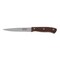 Delcasa 4.5&quot; Utlity Knife, Stainless Steel, Dc2072, Walnut Wood Handle, Sharp Blade, Rust-Resistant, Durable &amp; Strong, Knife For Cutting Vegetables, Meat, Fruits