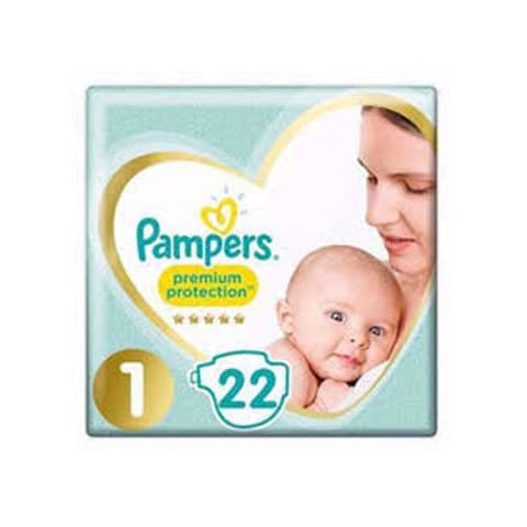 Pampers size 1 premium hot sale protection