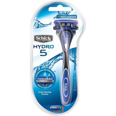 Schick Hydro 5 Razor Kit Blue