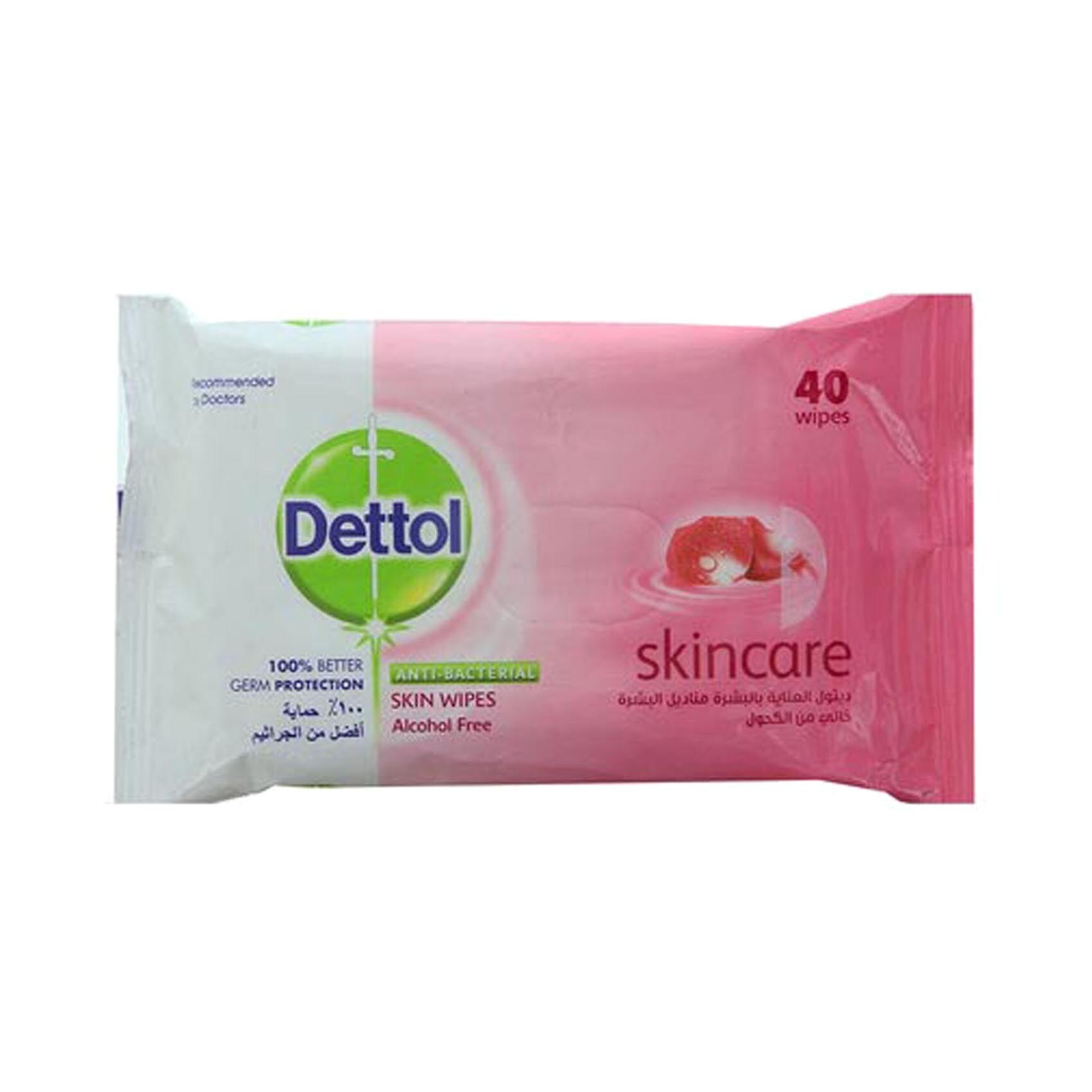 Buy Dettol Skincare AntiBacterial Skin Wipes 40 Count Online Shop