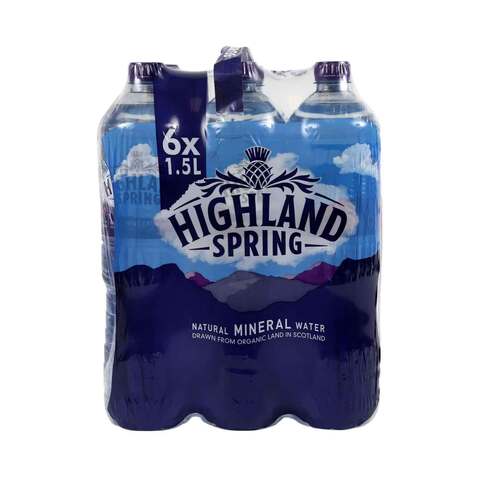 Highland Spring Water 1.5lx6