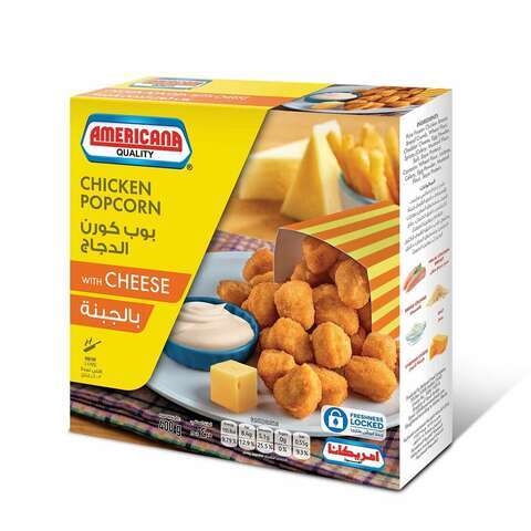 AMRICANA CHICKEN POPCORN WITH CHEESE 400G price in Kuwait | Carrefour ...
