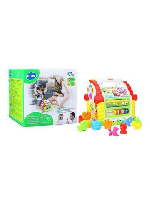 Hola activity shop house shape sorter