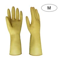 Generic-Household Cleaning Gloves Dish Washing Kitchen Glove Long Sleeves Thick Latex Glove Working Painting Gardening Gloves