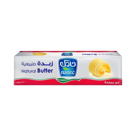 Buy Nadec Natural Butter Unsalted 200g in Saudi Arabia