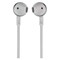 JBL Tune 205 In-Ear Wired Headphone with Soft Carrying Pouch Silver