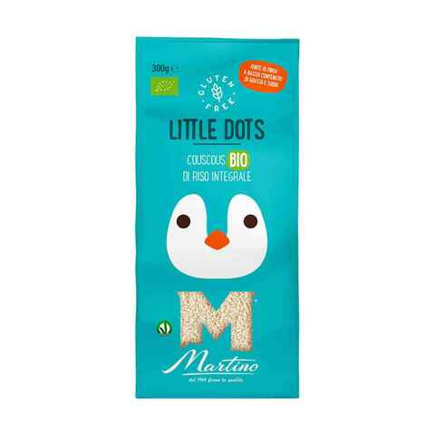 Buy Martino Little Dots Organic Brown Rice Couscous 300g in UAE