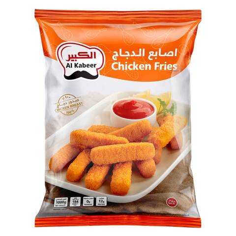 Buy Al Kabeer Chicken Fries 1kg in Saudi Arabia