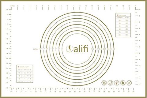 Generic Large Size Non-Stick Silicone Baking Mat Kneading Sheet For Rolling Dough Cake Macaron Pies And Pizza With Measurements.