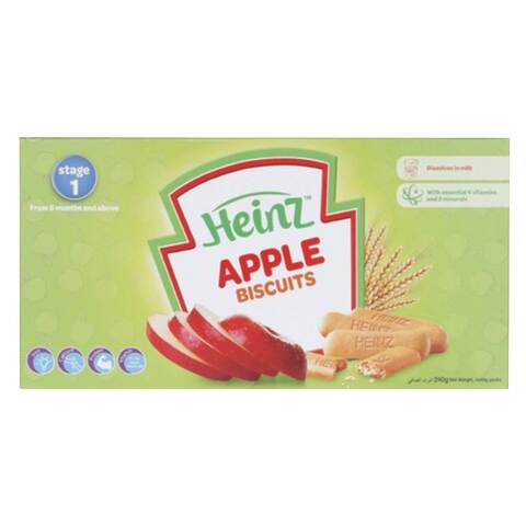 Heinz Apple Biscuits From 6 Months 240g