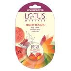 Buy Lotus Herbals Fruity Fusion Lip Balm Clear 5g in UAE