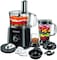 Black &amp; Decker 750W 5-In-1 34 Function Food Processor, Black - Fx775-B5