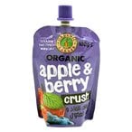 Buy Organic Larder Apple And Berry Crush Compote 100g in UAE