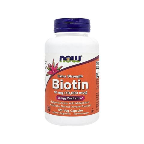 Now Foods Biotin 10 Mg 120 Veg Capsules