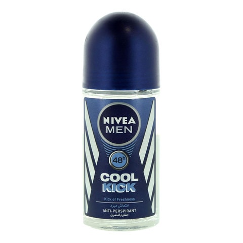 Buy Nivea Men Cool Kick Anti-Perspirant 50ml Online | Carrefour Qatar