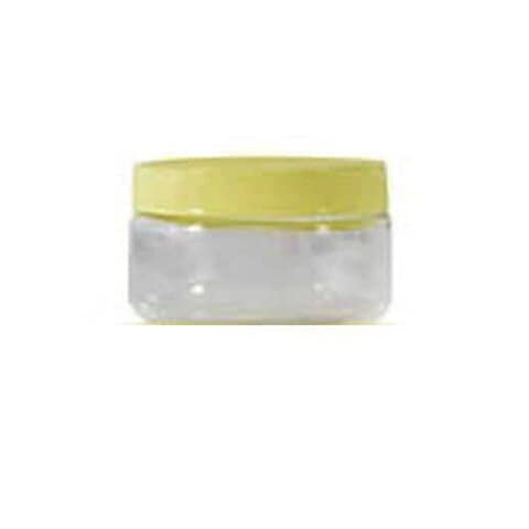 Sunpet Plastic Storage Jar Clear/Yellow 150ml