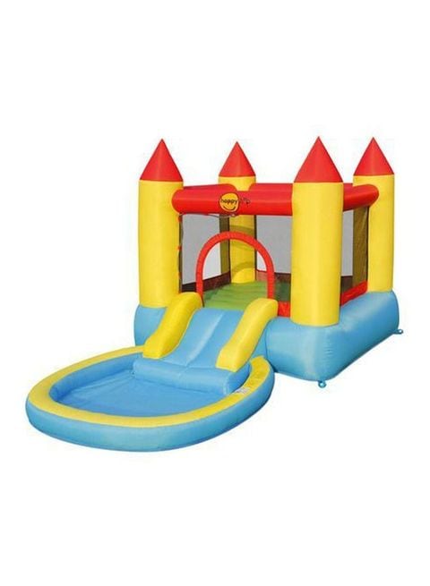 Happy Hop Bouncy Castle With Pool And Slide 9820