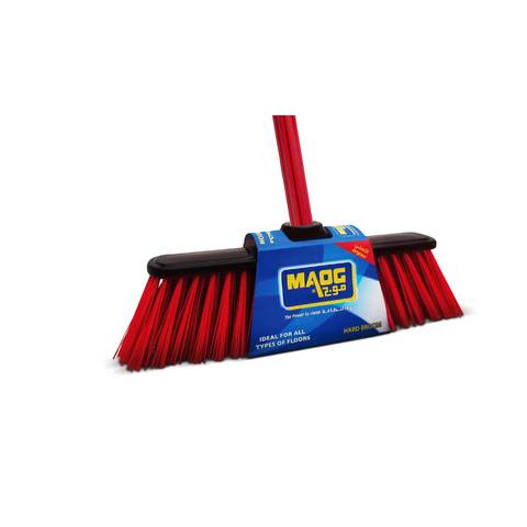 Maog hard broom ideal for all types of floors with handle
