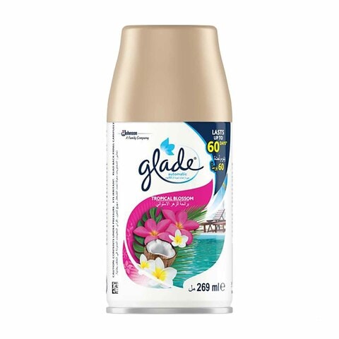 Buy Glade Automatic Refill Air Freshener with Tropical Blossom Scent - 269ml in Egypt