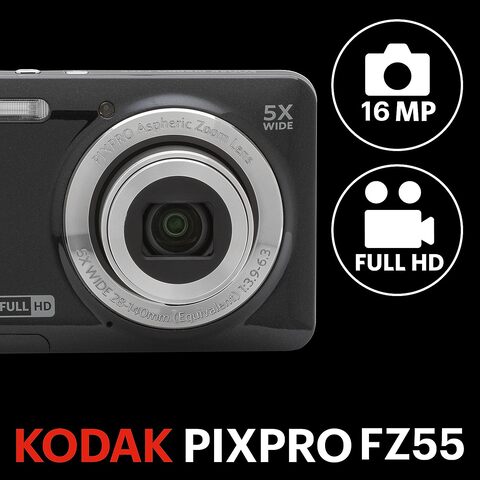 Kodak PIXPRO FZ55 Digital Camera Friendly Zoom Tested Working