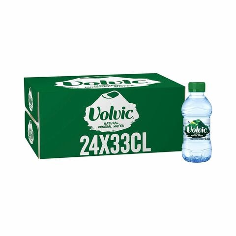 Volvic Natural Mineral Water 330ml Pack of 24